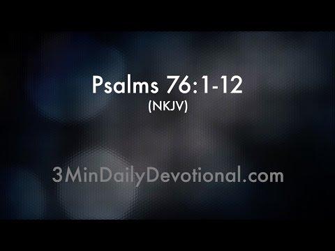 Psalms 76:1-12 (3minDailyDevotional) (#191)