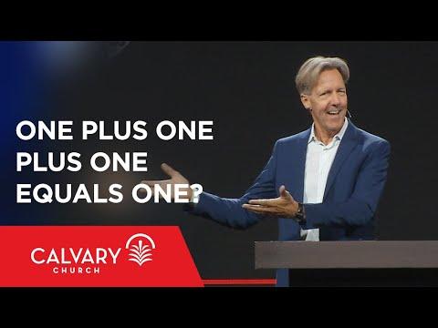 One Plus One Plus One Equals One? - John 14:1-18 - Skip Heitzig