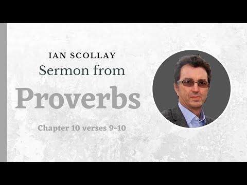 Proverbs 10:9-10 | Epping Presbyterian Reformed Church