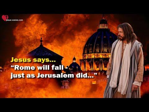 Rome will fall just as Jerusalem did ❤️ The Lord elucidates Luke 21:25-26