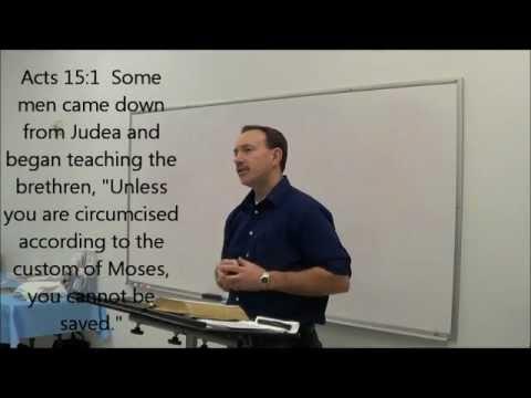 Acts 15:1-12 - The Jerusalem Council - by Steven R. Cook, M.Div.