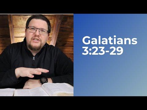 Galatians Bible Study With Me (Galatians 3:23-29)