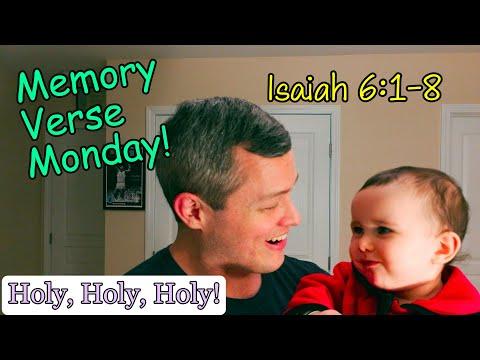 Isaiah 6:1-8 | Memory Verse Monday with Gloria!