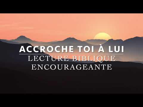 Accroche toi à Lui - Lamentations 3:18-23 l Canal d'Encouragement by Prisca