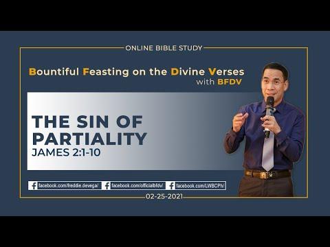 The Sin of Partiality (James 2:1-10)