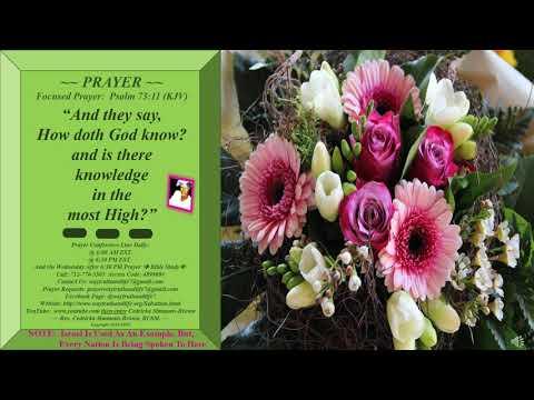 Prayer Psalm 73:11 Rev  Cedricka Simmons Brown