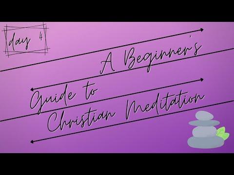 Day 4- Christian Meditation for Beginners// Setting Intentions and Reflection // Ephesians 4:22-24