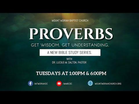 5-18-21 Bible Study Proverbs 3:1-7