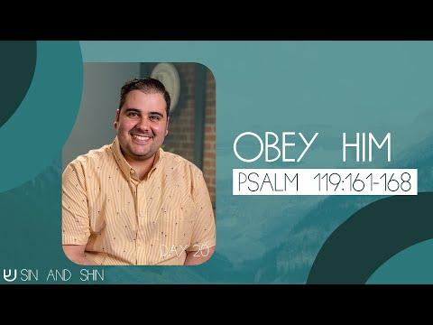 Psalm 119:161-168 | Obey Him | Pastor Chris Fernandez