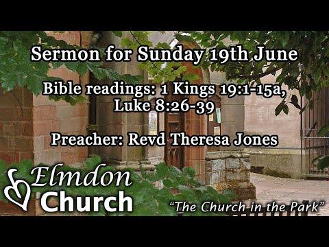 Sermon for Sunday 19th June - 1 Kings 19:1-15a, Luke 8:26-39