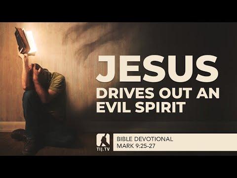 77. Jesus Drives Out an Evil Spirit - Mark 9:25-27