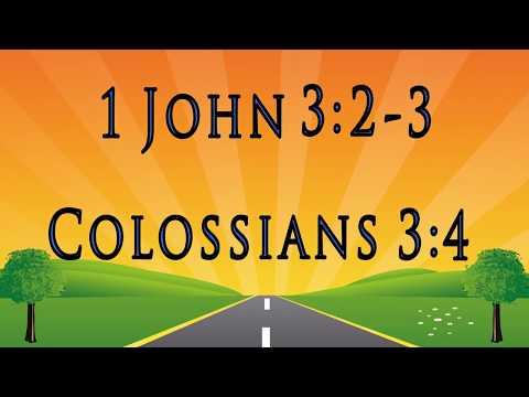 Scripture in song  Just as He is pure 1 John  3:2-3 and Colossians 3:4 Scripture Memory Song