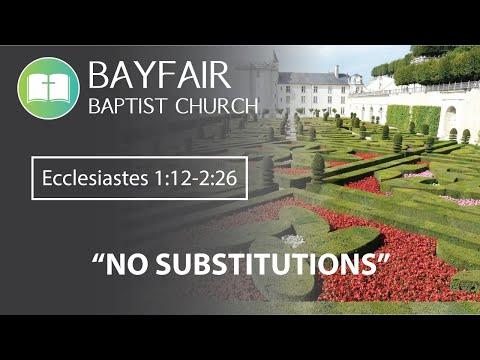 Bayfair Baptist Church - Ecclesiastes 1:12-2:26 // February 14th, 2021