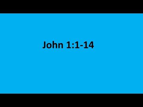 Bible Study: John 1:1-14