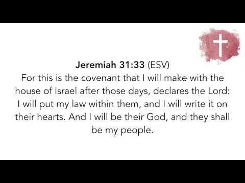 SCRIPTURE MEMORY SONG | Jeremiah 31:33