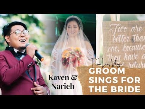 GROOM SINGS FOR THE BRIDE - Team LAZ Matthew 19:6