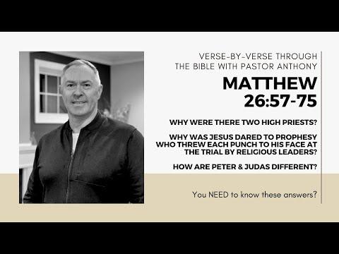 Matthew 26:57-75 &quot;What&#39;s the biggest difference between Judas &amp; Peter?&quot;