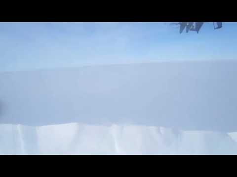 Antarctic Ice Wall - Job 26:10 He hath compassed the waters with bounds.....