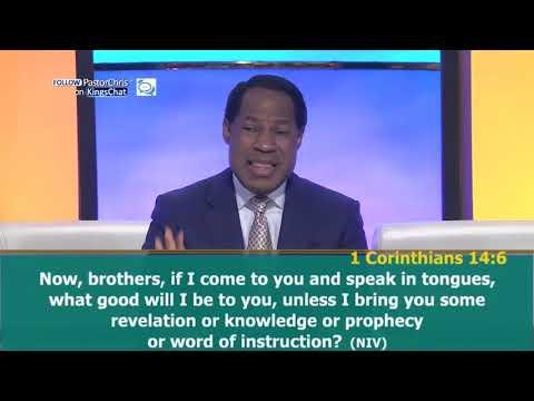 Pastor Chris Extracts Perfect Definition of Prophecy from 1 Corinthians 14:6
