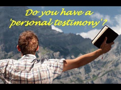 Philippians 3:4-11 “Paul’s Testimony” Wellington Evangelical Chapel Sermon