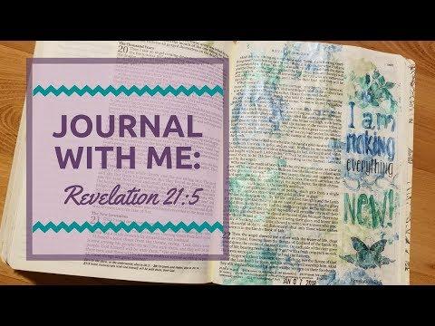 Bible Journaling: Revelation 21:5