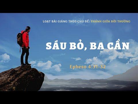 Eph. 4:31-32 | SÁU BỎ BA CẦN || MS Bùi Văn Ba