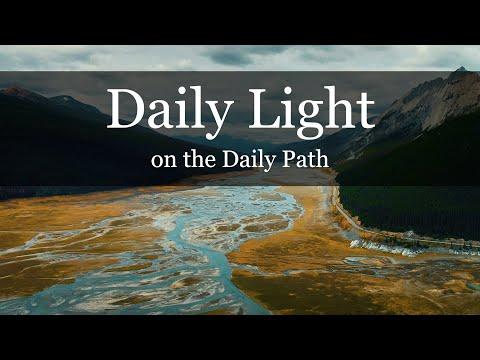 DAILY LIGHT - I Will Make the Place of My Feet Glorious (Isaiah 60:13)