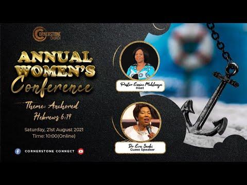 Anchored (Hebrews 6:19) | Annual Women's Conference With Dr. Eva Seobi | 21 August 2021