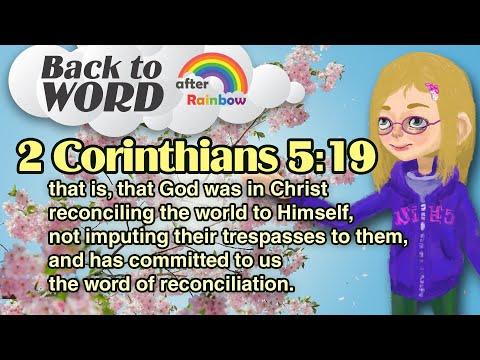 2 Corinthians 5:19 ★ Bible Verse | How to Memorize Bible Verses