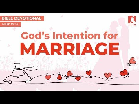 86. God's Intention for Marriage - Mark 10:1-9