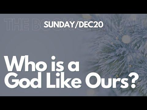 Micah 7:8-20 | Sunday, December 20
