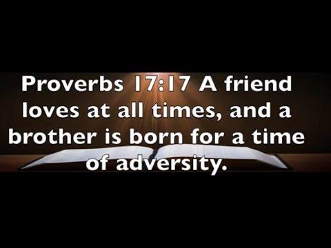 Proverbs 17:17 Born To Show Others Through Adversity