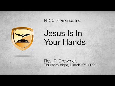 Jesus Is In Your Hands —  Matthew 27:22-26 — Rev. Fredrick H. Brown
