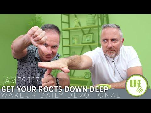 WakeUp Daily Devotional | Get Your Roots Down Deep | James 1:17