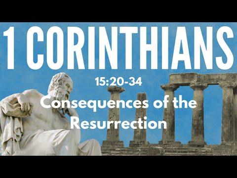 Marco Quintana - 1 Corinthians 15:20-34 "The consequences of the Resurrection"