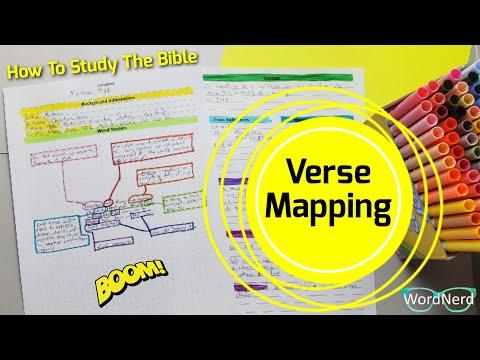 How to Study the Bible- Verse Mapping Matthew 7:12 | NEW Verse Mapping Template