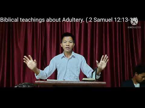 Biblical teaching about Adultery (2 Samuel 12:13-14)
