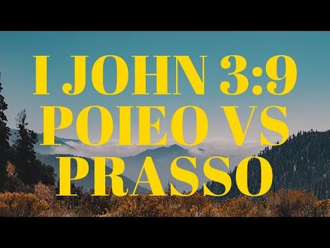 I John 3:9 Poieo vs Prasso| Dr. Ralph Yankee Arnold | BBN