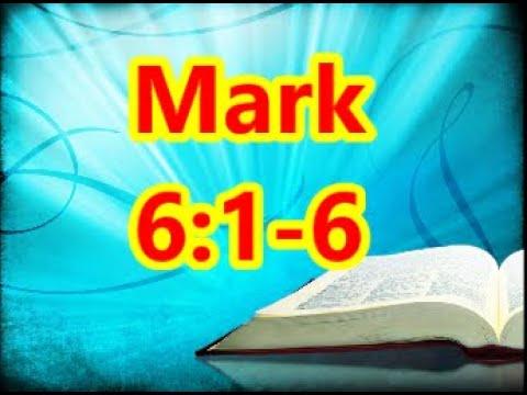 Sunday School Lesson July 19 2020| Mark 6:1-6
