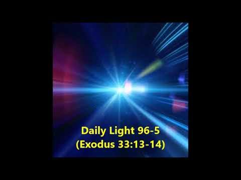 Daily Light April 5th, part 5 (Exodus 33:13-14)