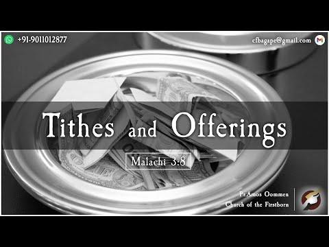 09.01.2022 - Today’s Manna – Tithes and Offerings - Malachi 3:8