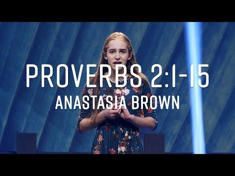 Proverbs 2:1-15 | AnastasiaBrown