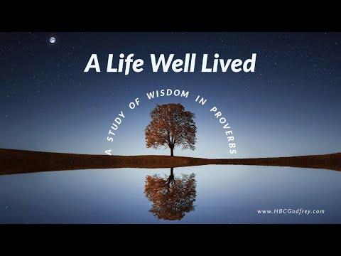 3-30-22 Bible Study - Wisdom and Salvation - Proverbs 3:5-10