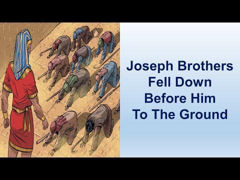 Joseph Brothers Fell Down Before Him To The Ground - Genesis 44:1-34