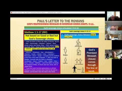 Herron Island Bibles Study date 4-21-2021 Romans 9:6-18