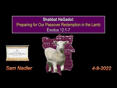 4-9-2022 / Exodus 12:1-7
