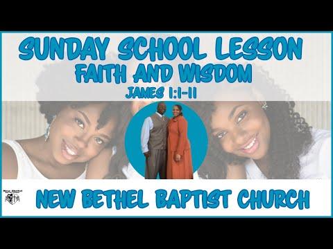 Sunday School Lesson - August 02, 2020 - James 1:1-11