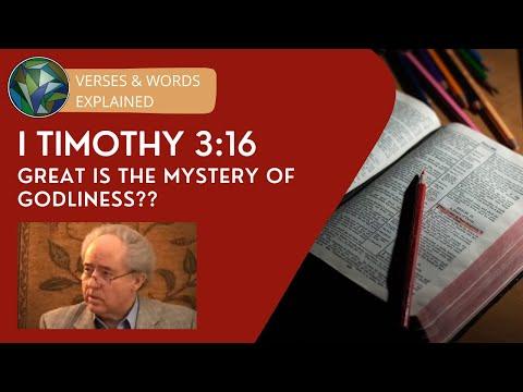 I Timothy 3:16 - "Great is the mystery of godliness"?? - Joel Hemphill & J. Dan Gill