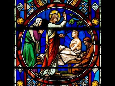 Today's Catholic Mass Readings - September 13 2022 Luke 7:11-17 Jesus Raises the Widow's Son at Nain
