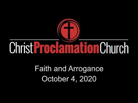 20201004 - Faith and Arrogance - James 4:11-5:6 - Steve Thiel